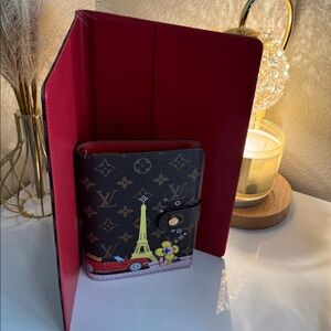 Elegant Checkered Notebook Cover Free PM Medium Agenda